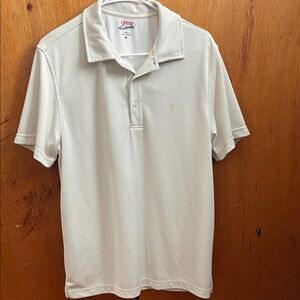 Izod Sunfeaster Men’s Light Cream Polo Shirt
